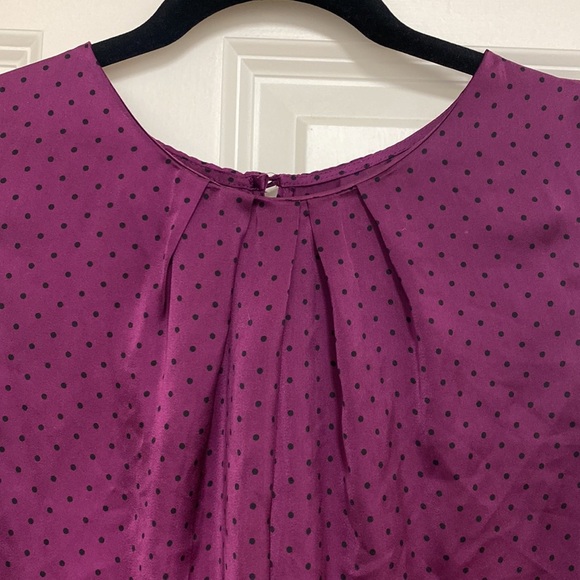 Jones New York Collection purple top - Picture 2 of 7